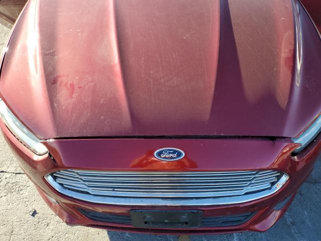 3FA6P0HR7DR178315 - 2013 FORD FUSION SE RED photo 11