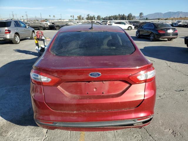 3FA6P0HR7DR178315 - 2013 FORD FUSION SE RED photo 6