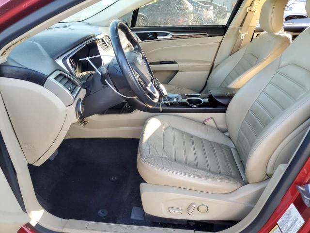 3FA6P0HR7DR178315 - 2013 FORD FUSION SE RED photo 7