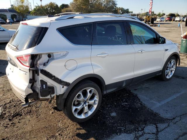 1FMCU0J99EUB47086 - 2014 FORD ESCAPE TITANIUM WHITE photo 3