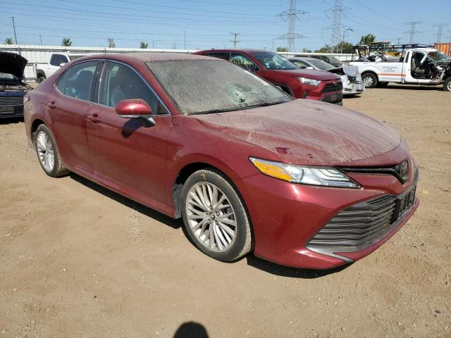 4T1B11HK0KU824301 - 2019 TOYOTA CAMRY L RED photo 4