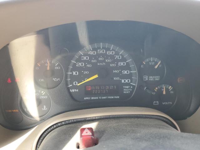 1GTDM19W0YB505071 - 2000 GMC SAFARI XT თეთრი ფოტო 9