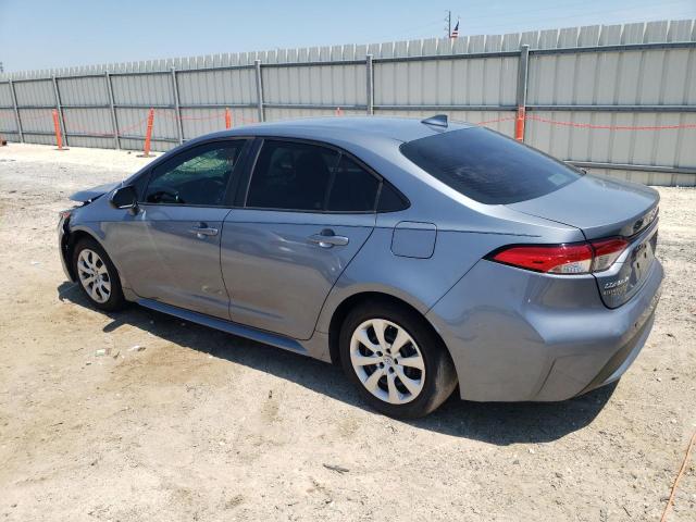 5YFEPMAE3NP381648 - 2022 TOYOTA COROLLA LE BLUE photo 2