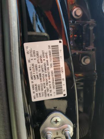 1HGCP2F44AA153251 - 2010 HONDA ACCORD LXP BLACK photo 12