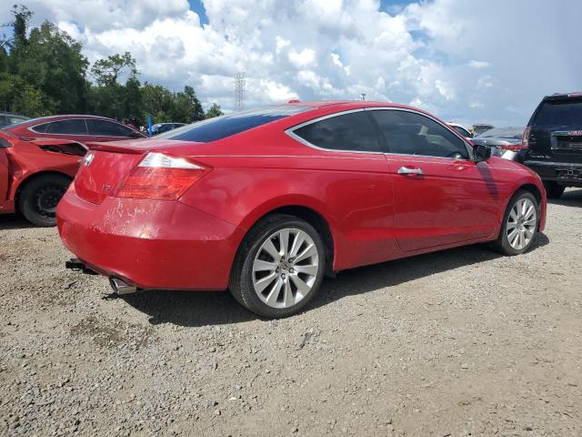 1HGCS2B82AA002397 - 2010 HONDA ACCORD EXL RED photo 3