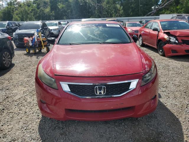 1HGCS2B82AA002397 - 2010 HONDA ACCORD EXL RED photo 5
