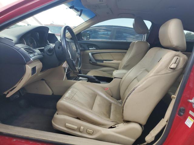 1HGCS2B82AA002397 - 2010 HONDA ACCORD EXL RED photo 7
