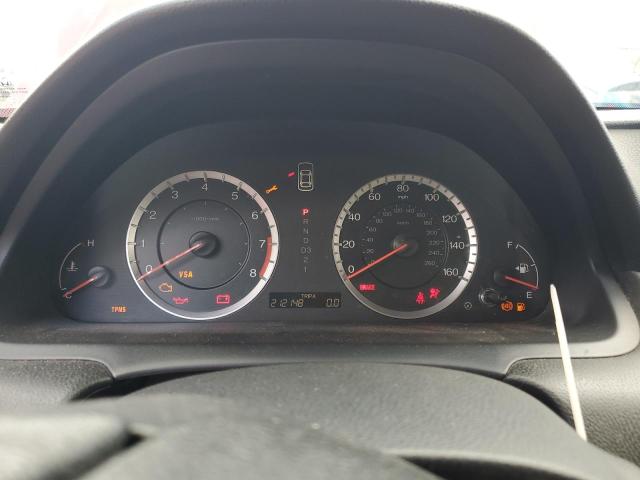 1HGCS2B82AA002397 - 2010 HONDA ACCORD EXL RED photo 9