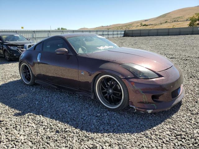 JN1AZ34EX3T018562 - 2003 NISSAN 350Z COUPE BURGUNDY photo 4