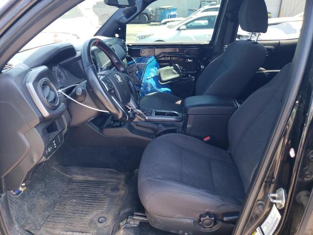 3TMDZ5BN8GM005502 - 2016 TOYOTA TACOMA DOUBLE CAB BLACK photo 7