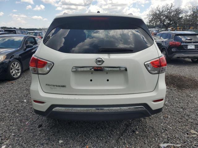 5N1AR2MN4FC707780 - 2015 NISSAN PATHFINDER S WHITE photo 6