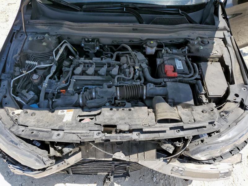 1HGCV1F10NA017548 - 2022 HONDA ACCORD LX BLACK photo 11