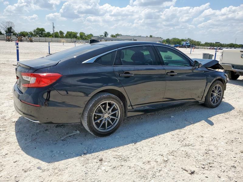 1HGCV1F10NA017548 - 2022 HONDA ACCORD LX BLACK photo 3