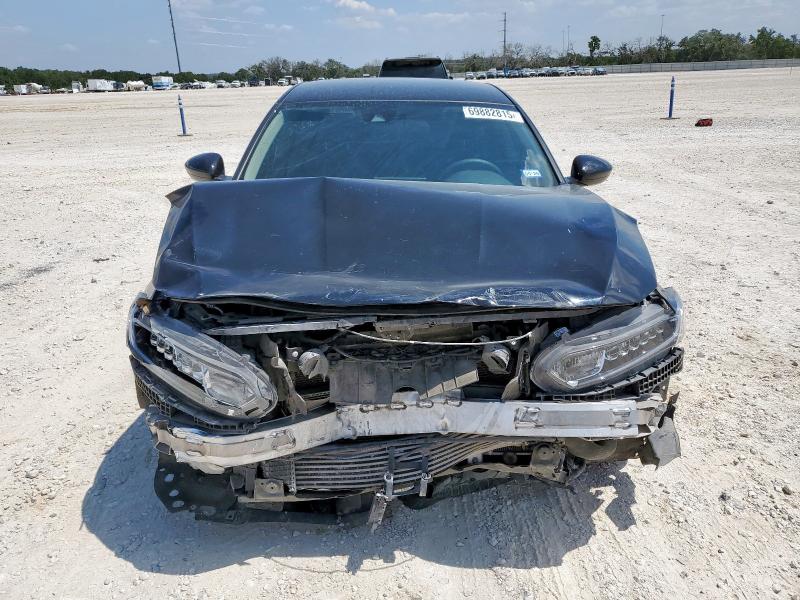 1HGCV1F10NA017548 - 2022 HONDA ACCORD LX BLACK photo 5