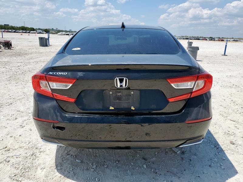 1HGCV1F10NA017548 - 2022 HONDA ACCORD LX BLACK photo 6