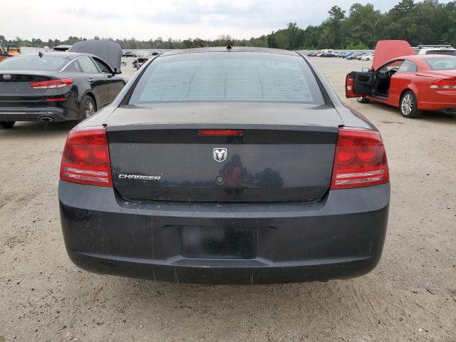 2B3KA43R18H183926 - 2008 DODGE CHARGER BLACK photo 6