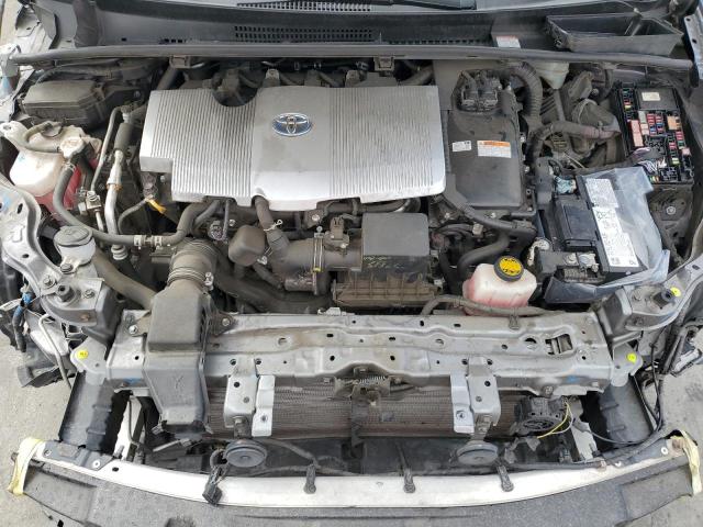 JTDKAMFU4N3153896 - 2022 TOYOTA PRIUS NIGHT SHADE Сірий фото 11