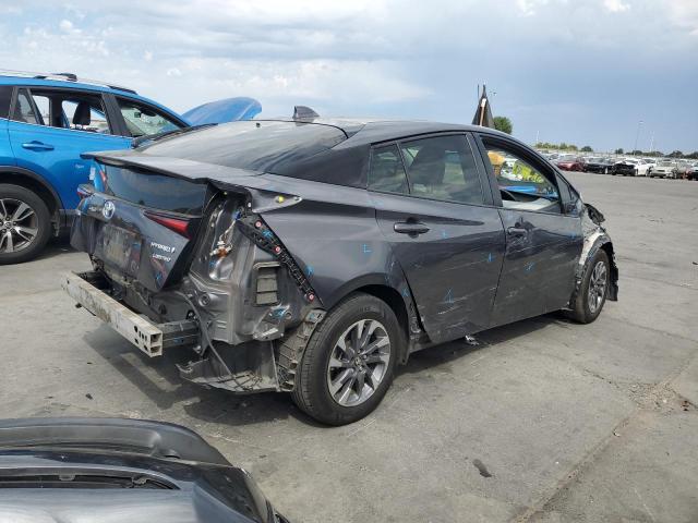 JTDKAMFU4N3153896 - 2022 TOYOTA PRIUS NIGHT SHADE Сірий фото 3