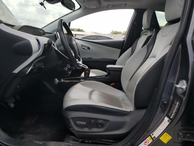 JTDKAMFU4N3153896 - 2022 TOYOTA PRIUS NIGHT SHADE Сірий фото 7