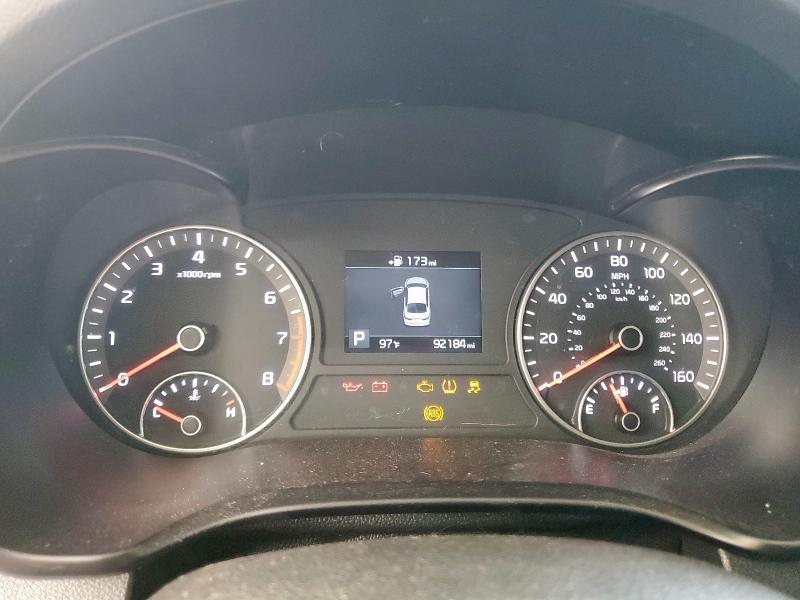 5XXGT4L36KG308925 - 2019 KIA OPTIMA LX Մոխրագույն լուսանկար 9