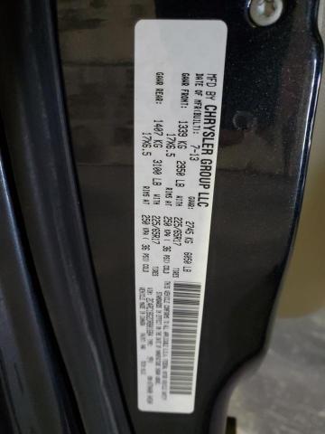 2C4RC1BG2DR801684 - 2013 CHRYSLER TOWN & COU TOURING Azul foto 13