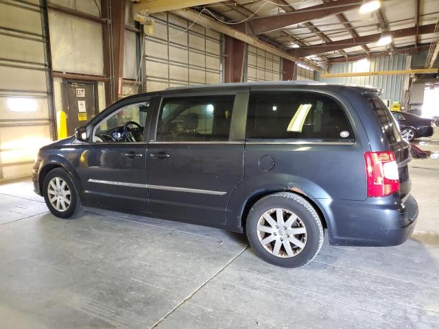 2C4RC1BG2DR801684 - 2013 CHRYSLER TOWN & COU TOURING Azul foto 2