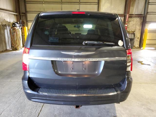 2C4RC1BG2DR801684 - 2013 CHRYSLER TOWN & COU TOURING Azul foto 6