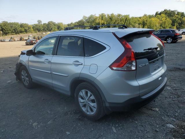 2HKRM4H76CH604972 - 2012 HONDA CR-V EXL SILVER photo 2