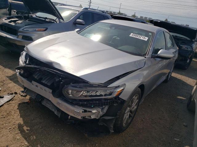 1HGCV1F10LA123589 - 2020 HONDA ACCORD LX SILVER photo 1