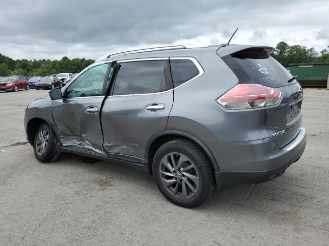 5N1AT2MV6GC763089 - 2016 NISSAN ROGUE S GRAY photo 2