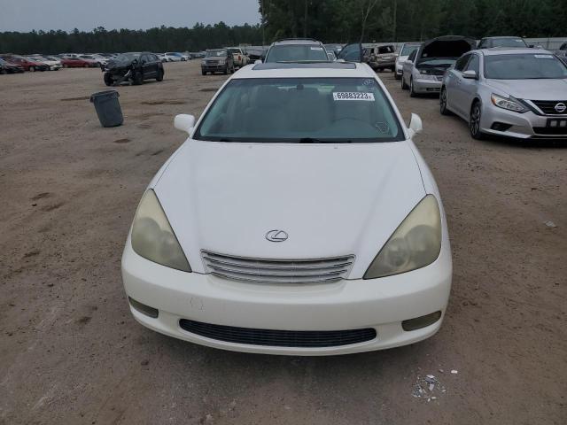 JTHBF30G030147153 - 2003 LEXUS ES 300 WHITE photo 5