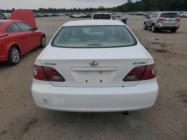 JTHBF30G030147153 - 2003 LEXUS ES 300 WHITE photo 6