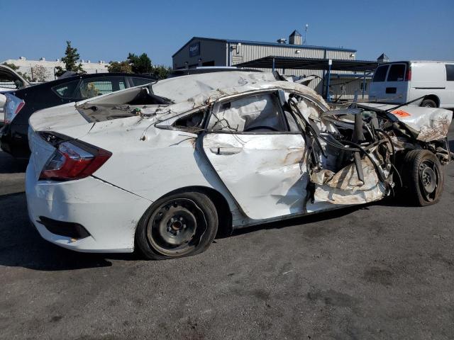 2HGFC2F68LH503771 - 2020 HONDA CIVIC LX WHITE photo 3