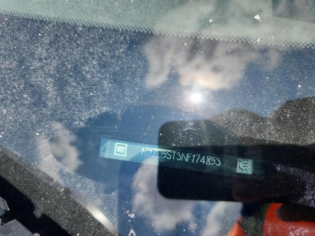 1G1ZD5ST3NF174853 - 2022 CHEVROLET MALIBU LT Blanco foto 12