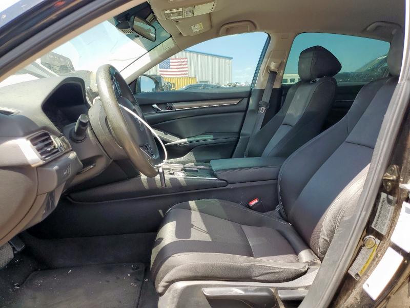 1HGCV1F11KA019305 - 2019 HONDA ACCORD LX შავი ფოტო 7