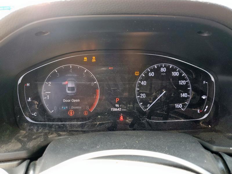 1HGCV1F11KA019305 - 2019 HONDA ACCORD LX შავი ფოტო 9