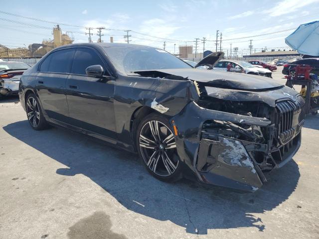 WBY43EJ04RCR55172 - 2024 BMW I7 EDRIVE50 BLACK photo 4