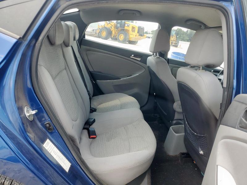 KMHCT4AE2FU882811 - 2015 HYUNDAI ACCENT GLS 蓝色 照片 10