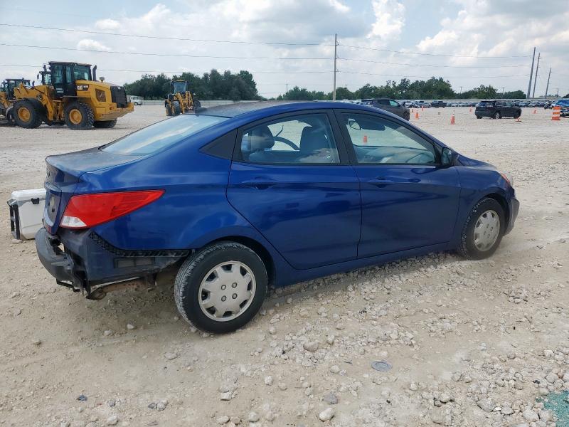 KMHCT4AE2FU882811 - 2015 HYUNDAI ACCENT GLS 蓝色 照片 3