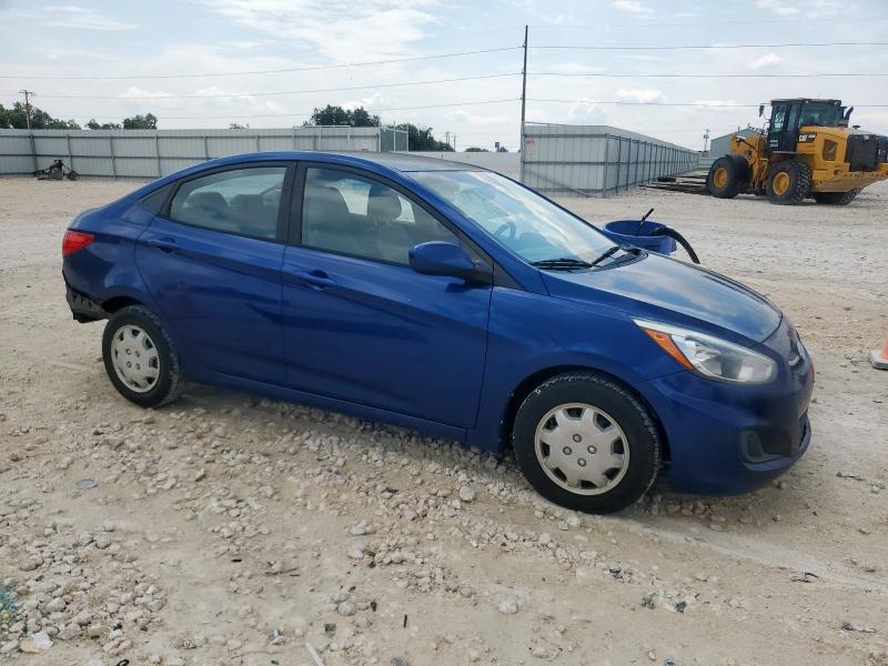 KMHCT4AE2FU882811 - 2015 HYUNDAI ACCENT GLS 蓝色 照片 4