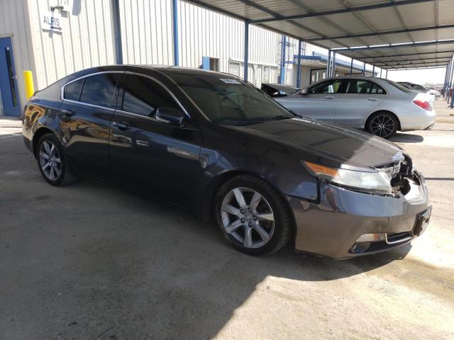 19UUA8F59CA008775 - 2012 ACURA TL CHARCOAL photo 4