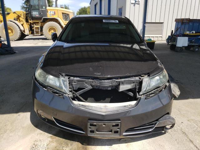 19UUA8F59CA008775 - 2012 ACURA TL CHARCOAL photo 5