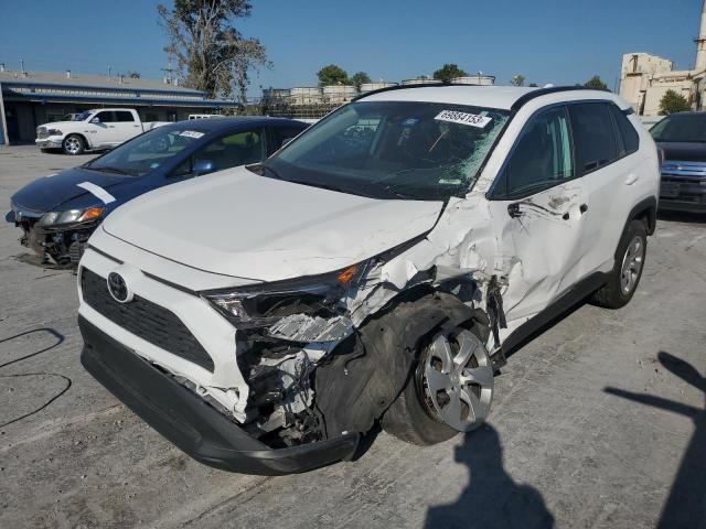 2T3H1RFV8MW136482 - 2021 TOYOTA RAV4 LE WHITE photo 2