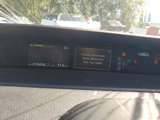 JTDKARFU1J3068568 - 2018 TOYOTA PRIUS Gris foto 9