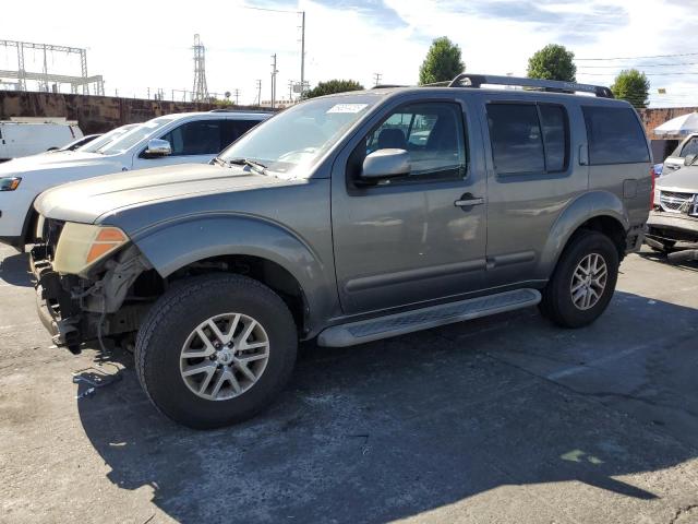 5N1AR18U75C767109 - 2005 NISSAN PATHFINDER LE GRAY photo 1