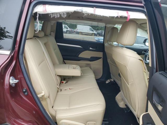5TDJZRFH9HS455644 - 2017 TOYOTA HIGHLANDER SE BURGUNDY photo 11