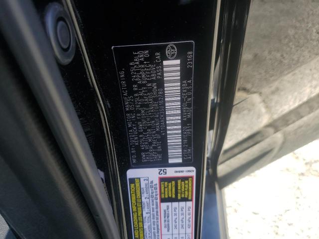 4T1DAACK3SU162780 - 2025 TOYOTA CAMRY XSE 黑色 照片 12