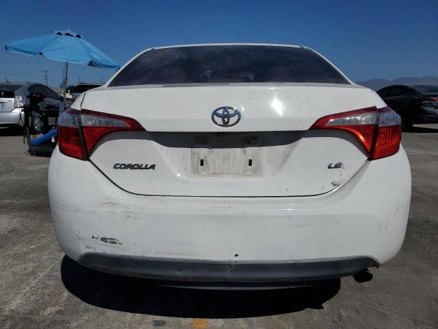 5YFBURHE8FP210944 - 2015 TOYOTA COROLLA L WHITE photo 6