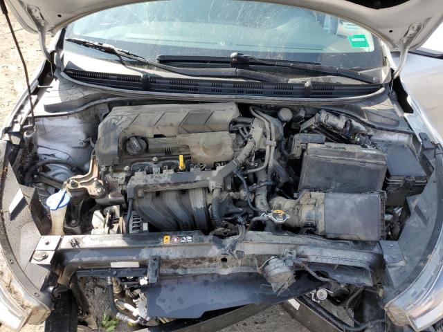 3KPA24AD4LE287880 - 2020 KIA RIO LX SILVER photo 11