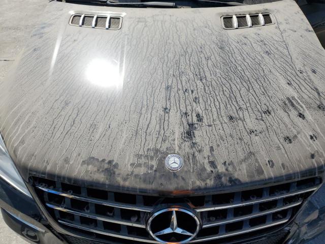 4JGDA5HB0DA156925 - 2013 MERCEDES-BENZ ML 350 4MATIC BLACK photo 12